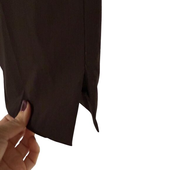 Avenue Montaigne Venzia Brown Pants Size 6 - Picture 3 of 8